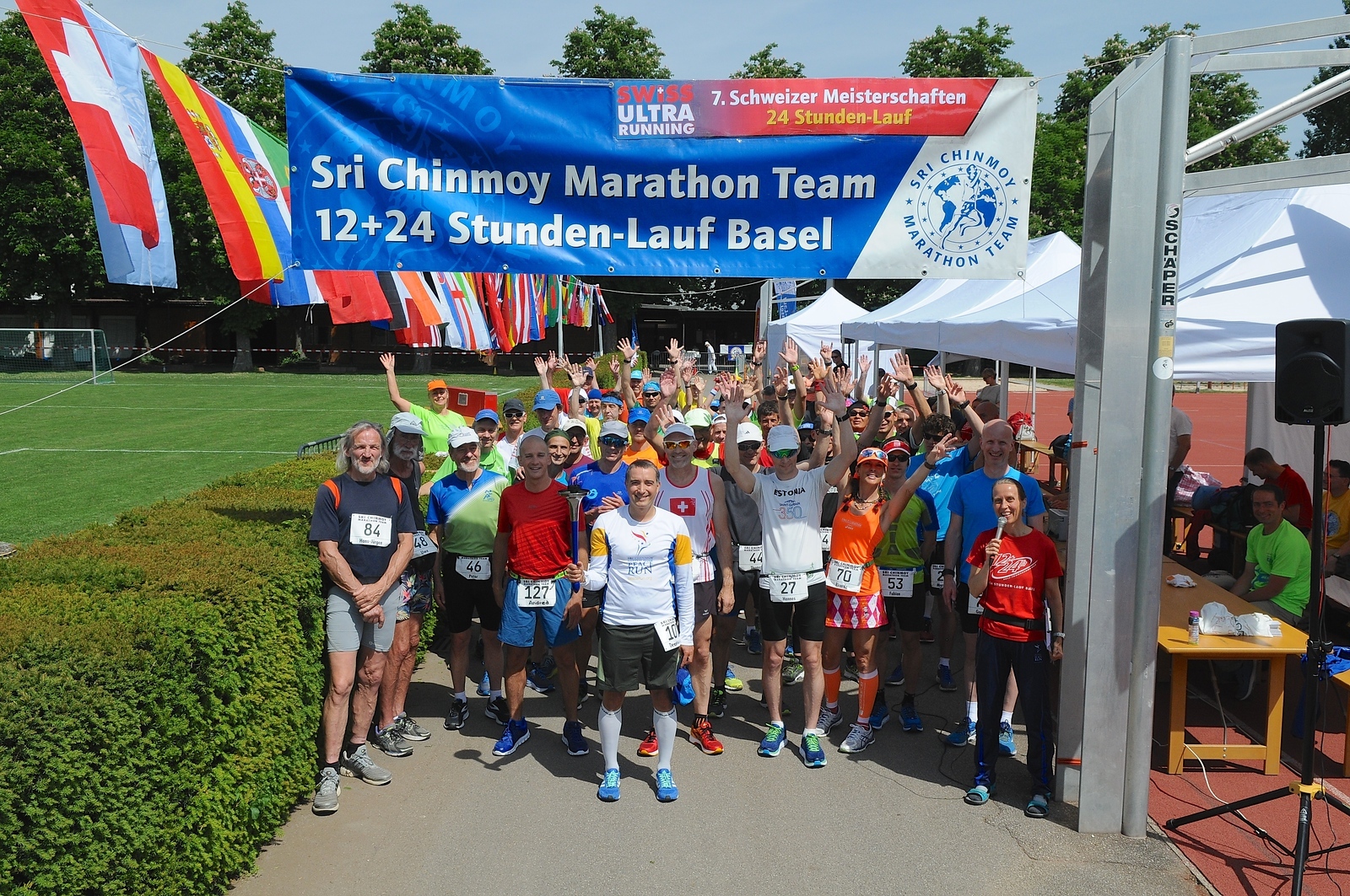 35. Sri Chinmoy 12+24 Stunden-Lauf